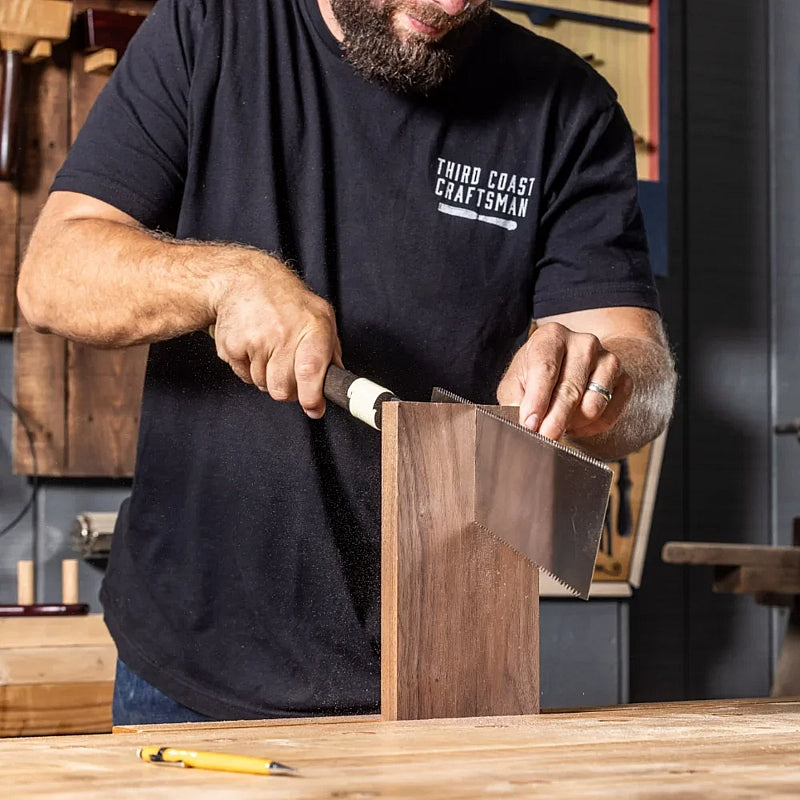 Temple Tool Ryoba Pull Saw, Double Edge, 240mm | R-240