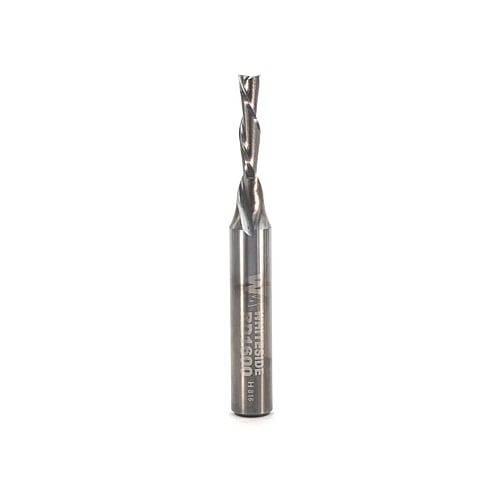 Whiteside Spiral Router Bit - Down Cut, 1/4"SH, 1/8"CD, 1/2"CL | RD1600