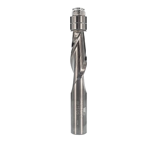 Whiteside Spiral Flush Trim Router Bit - Up Cut, 1/2"SH, 1/2"CD, 1-1/4"CL | RFT5125