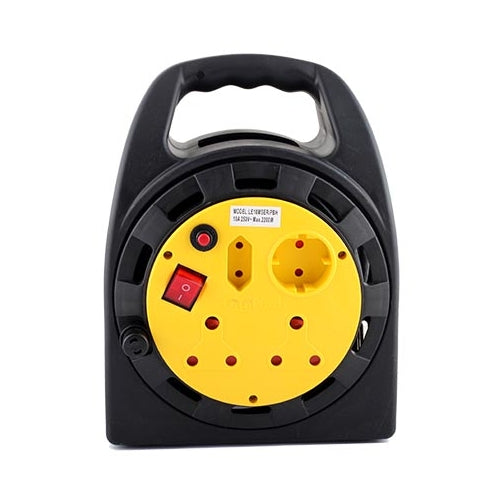 Extension Reel Mts Plastic 10Mx1.0A