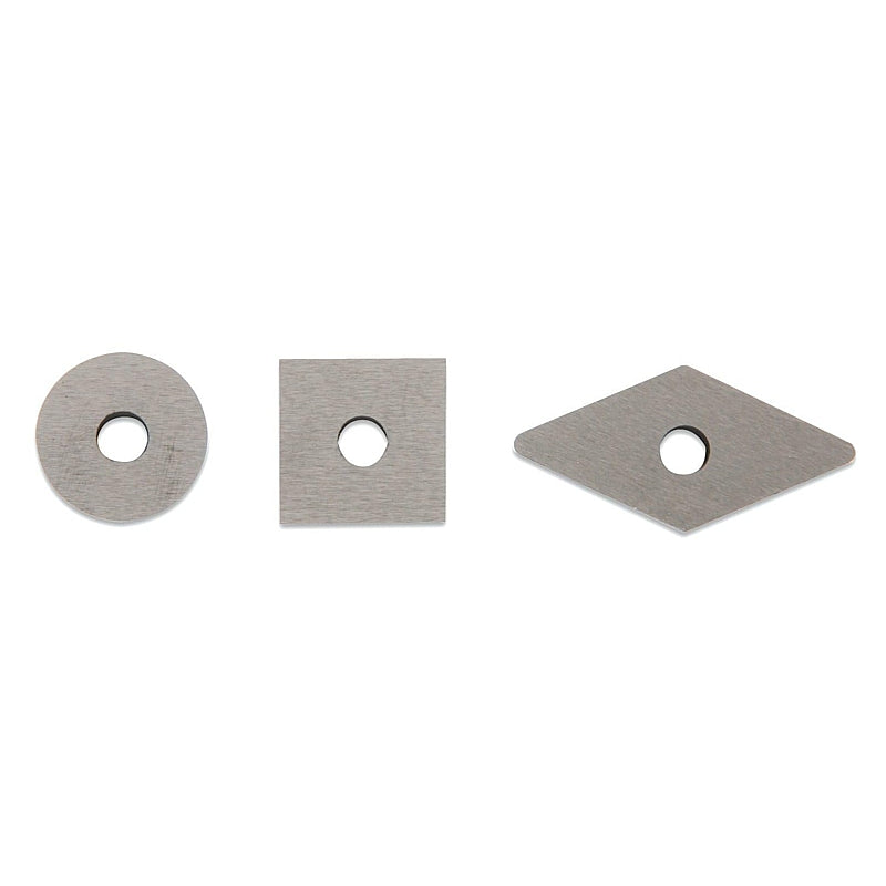 Robert Sorby Pack of 3 TurnMaster HSS Cutters, Round, Detail Point and Square | RSTM-TIP123
