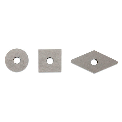 Robert Sorby Pack of 3 TurnMaster HSS Cutters, Round, Detail Point and Square | RSTM-TIP123