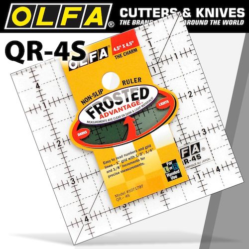 Quilt ruler 4' x 4' square with grid(RUL QR-4S)