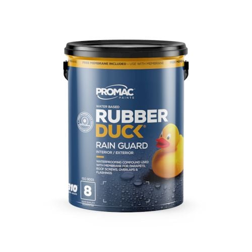 Promac Rubber Duck Rain Guard White 5L | WB850-1-5L