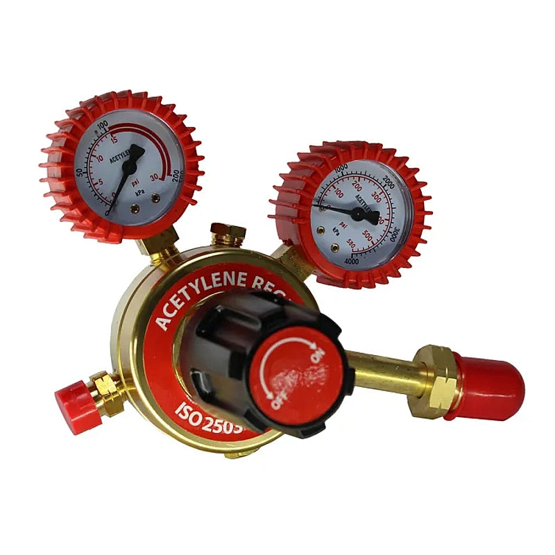 Strike-Arc Multi-Stage Acetylene Regulator, Brass Body, 8mm | SAAR32B