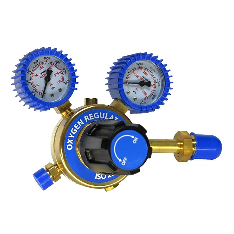 Strike-Arc Multi-Stage Oxygen Regulator, Brass Body, 8mm | SAOR32B