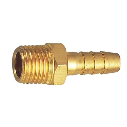 Hose tail connector brass 1/4m x 8mm(SBM1258)
