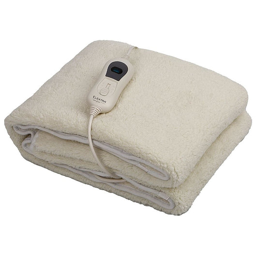 Elektra Comfort Single Fitted Electric Blanket, Thick Acrylic Fur | SEL-2201