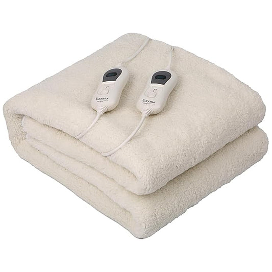 Elektra Comfort King Fitted Electric Blanket, Thick Acrylic Fur | SEL-2204