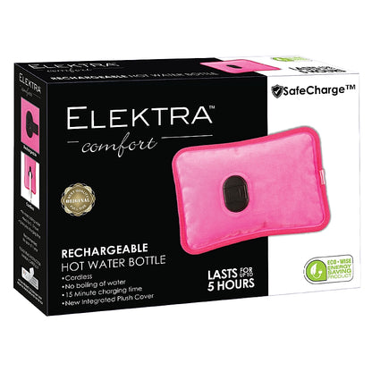Elektra Comfort Pink Rechargeable Hot Water Bottle | SEL-2502