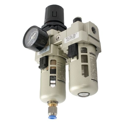 Filter / regulator / lubricator 1/4' (hes3010-02)(SG FRL180-1)