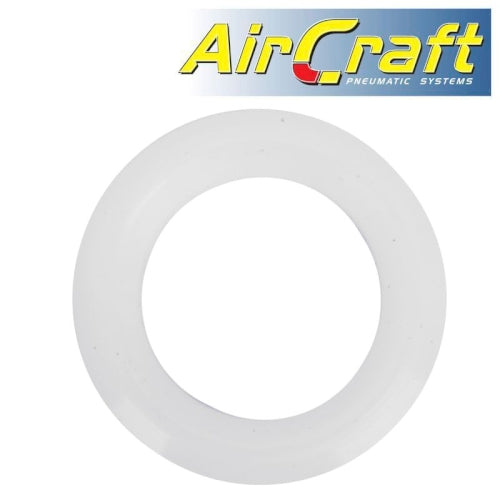 Plastic sealing gasket for airless sprayer