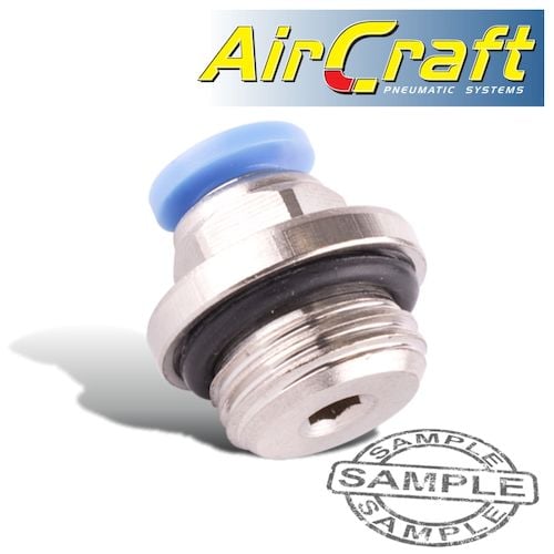 Pu fitting str. stud w/o-ring 4mm-1/4' m(SG SPC04-G02)