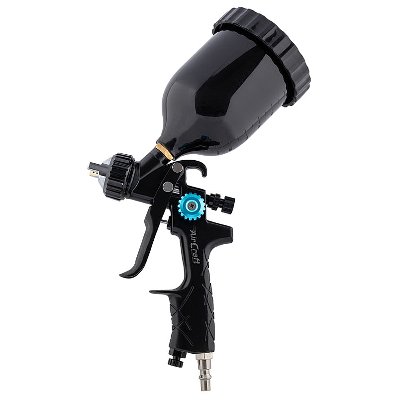 AirCraft Spray Gun, HVLP Gravity Feed, 1.3mm Nozzle (Viper Series) | SG AC2000-01VP