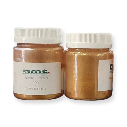 METALLIC POWDER AMBER GOLD (30G) 