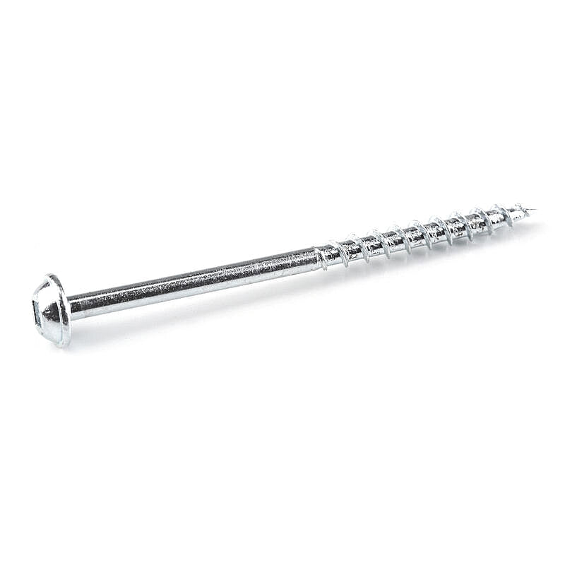 Kreg 50/Pk Zinc Pocket-Hole Screws, Coarse, Maxi-Loc, 64mm #8 | SML-C250-50-INT