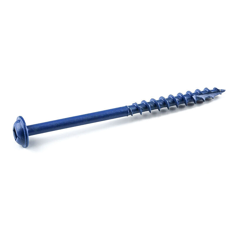 Kreg 250/Pk Blue-Kote Pocket-Hole Screws, Coarse, Maxi-Loc, 64mm #8 | SML-C250B-250