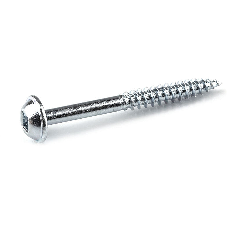Kreg 100/Pk Zinc Pocket-Hole Screws, Fine, Maxi-Loc, 38mm #7 | SML-F150-100-INT