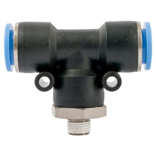 Pu hose fitting tee 12mm-1/8 m(SPB12-01)