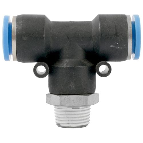Pu hose fitting tee 12mm-3/8 m(SPB12-03)