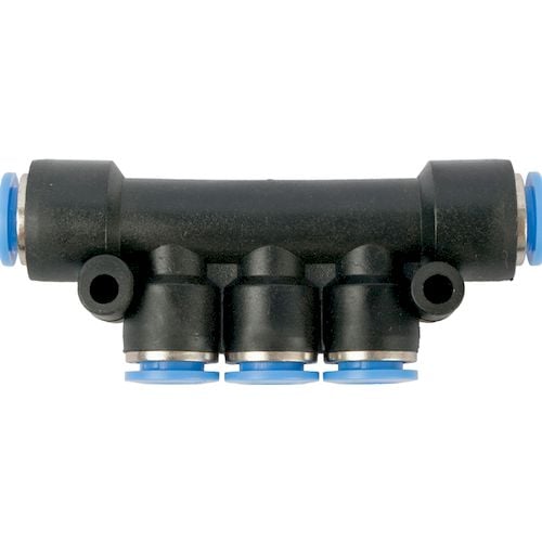 Pu hose fitting manifold 8mm-8mm(SPKG08-08)