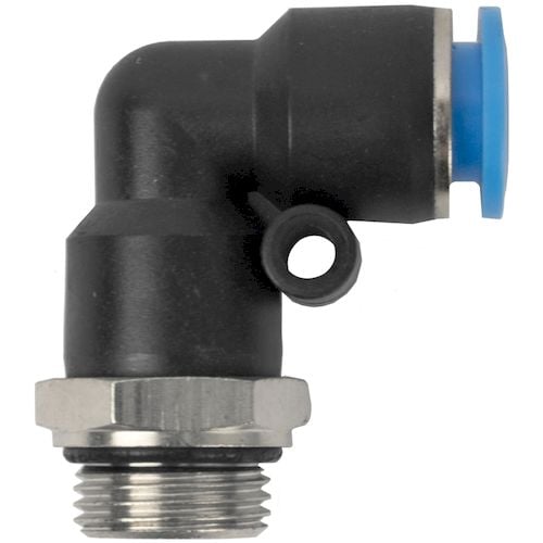 Pu hose fitting elbow w/o-ring 10mm-3/8 m(SPL10-G03)