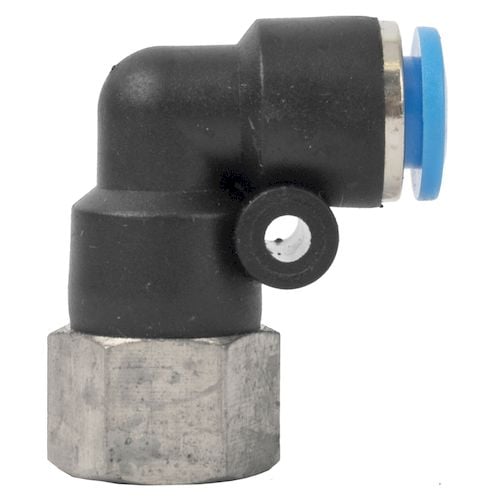 Pu hose fitting elbow 6mm-1/8 f(SPLF06-01)