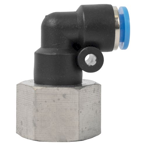 Pu hose fitting elbow 6mm-3/8 f(SPLF06-03)