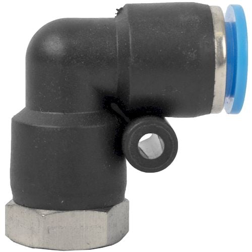 Pu hose fitting elbow 8mm-1/8 f(SPLF08-01)