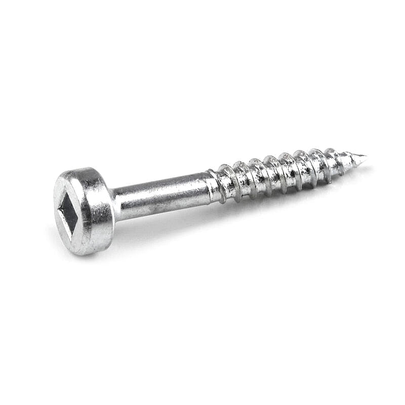 Kreg 500/Pk Zinc Pocket-Hole Screws, Fine, Pan-Head, 25mm #6 | SPS-F1-500