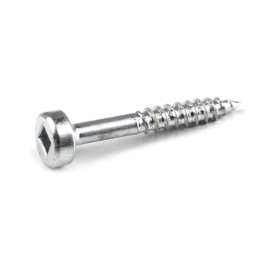 Kreg 100/Pk Zinc Pocket-Hole Screws, Fine, Pan-Head, 25mm #6 | SPS-F1-100