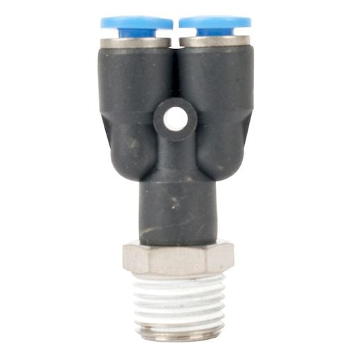 Pu hose fitting y joint 4mm-1/4 m(SPX04-02)