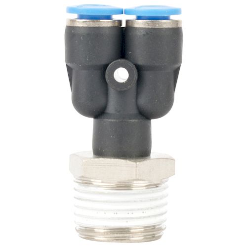 Pu hose fitting y joint 6mm-1/2 m(SPX06-04)