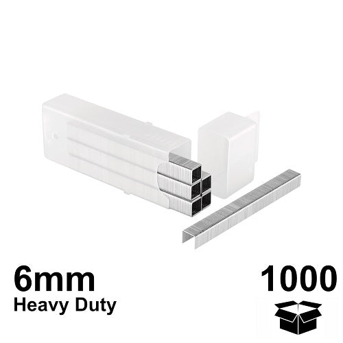 Stanley 1000/Pk HD Staples G-Type 6mm (1-TRA704T) | STA5530