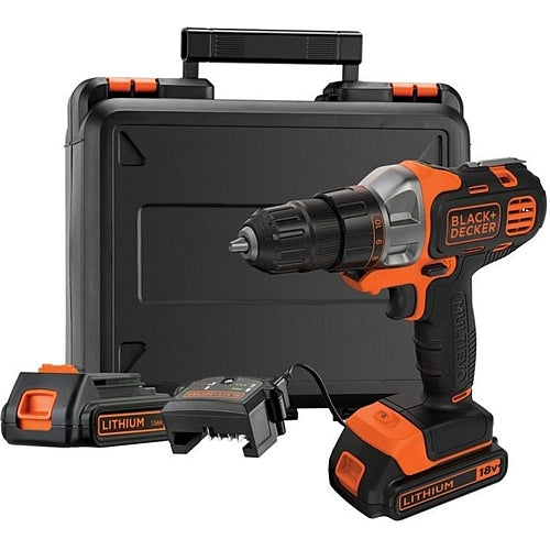 Black & Decker 18V Multievo Cordless Drill Starter Kit | STAMT218KB-QW