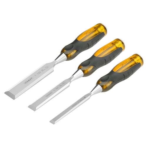 Stanley 3 Pc Fatmax Tru Tang Chisel Set