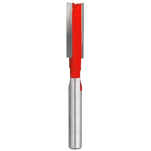 Freud Double Flute Straight Router Bit, D-19.0mm x h-31.8mm x H-69.8mm x A-1/2" | 12-15450P
