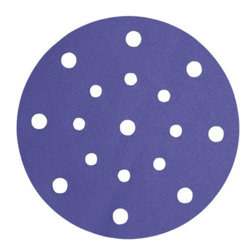 Smirdex 740 Ceramic Line Abrasive Discs 150mm 80 Grit - 17 Holes | SMI-740411080