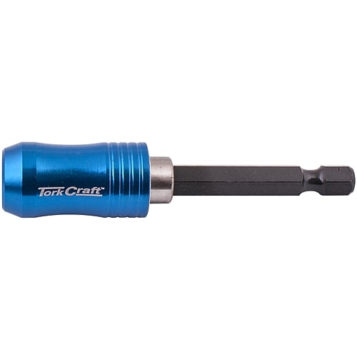 Tork Craft Magnetic Bit Holder 75mm One Touch 1/4" Hex | T BH2101075