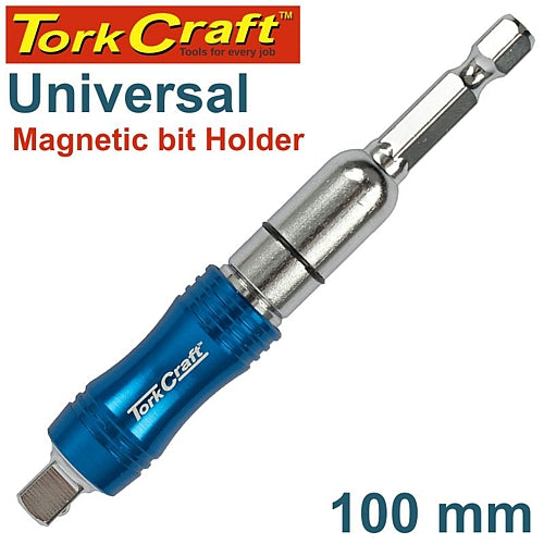 Tork Craft Magnetic Bit Holder 100mm Universal 1/4" Hex | T BH30100
