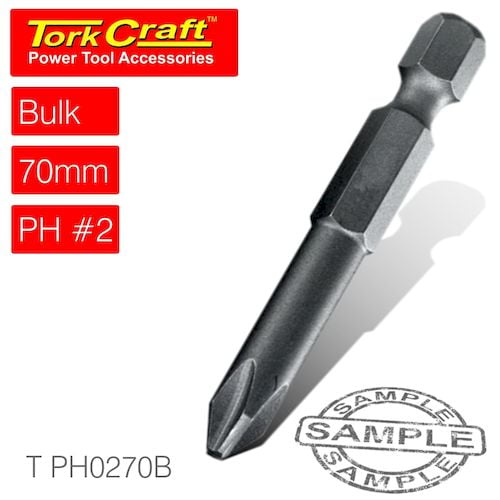Phil.2 x 70mm power bit bulk(T PH0270B)