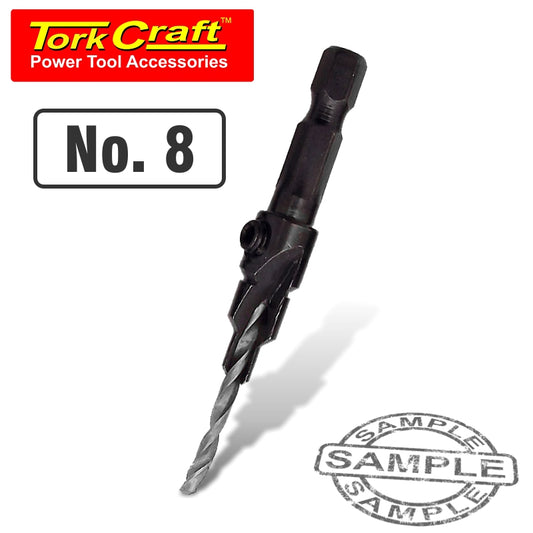 Screw pilot no.8 x 75mm carded(T SP08075C)