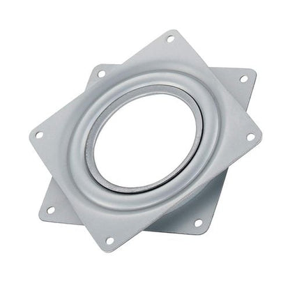 Steel &#8211; 150MM Zinc Plated Swivel / Square Lazy Susan Bearing (54860)