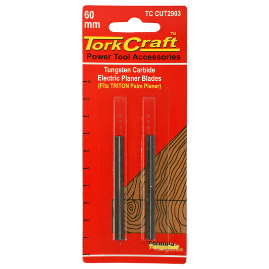 Planer blades 60mm tungsten pair(TC CUT2903)