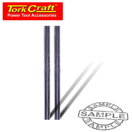 Planer blades 82mm x 5.5mm x 1.1mm carbide insert 2pce(TC CUT2905)