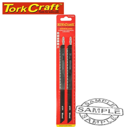 T-shank sabre saw blade softwood/chip/ply/firbre 4.0mm 6tpi 250mm 2pc