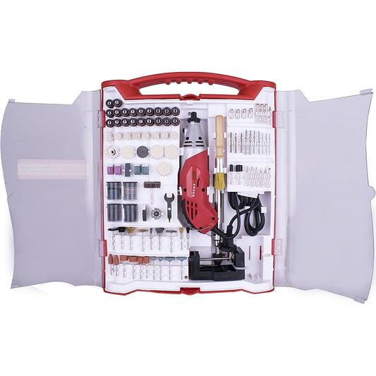Tork Craft 245 Piece Rotary Multi-Tool Kit with Stand & Flex Shaft | TC08245
