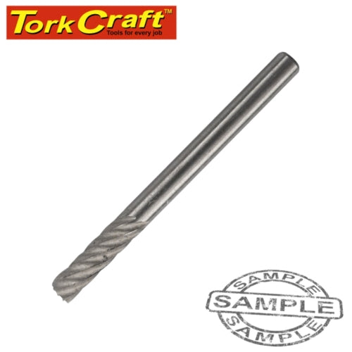 Mini tungsten carb. cutter 3.2mm cyl. 3.2mm shank