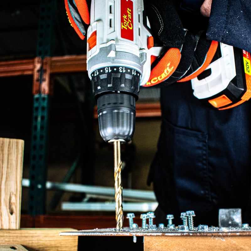 Tork Craft 20V Cordless Drill Driver & Impact Driver 2.0Ah Kit | TC20002