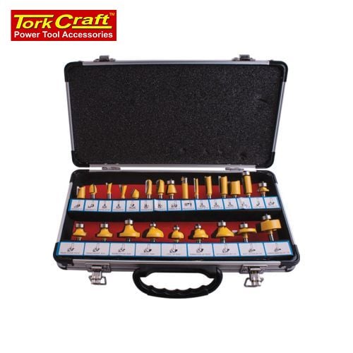 Router Bit Set 24Pc Alum.Case